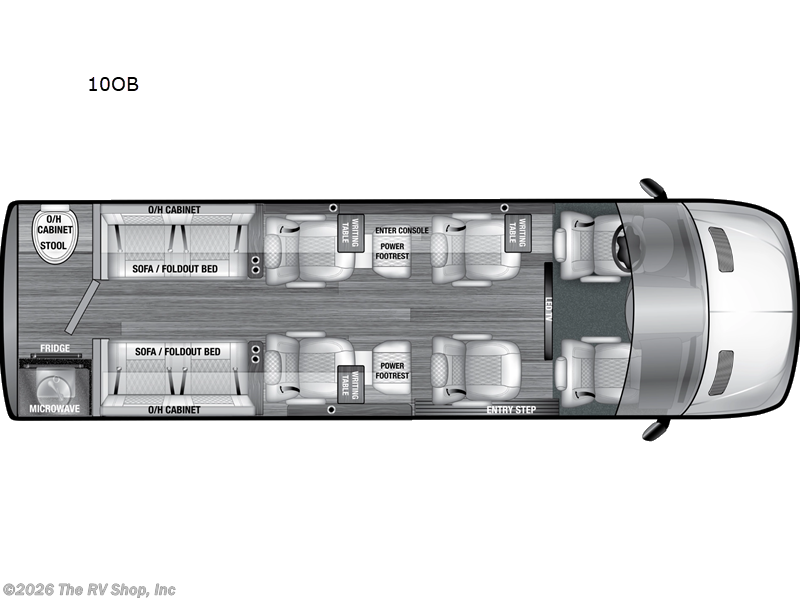 2025 OGV Luxury Coach V-Cruise 10OB - New Class B For Sale by The RV Shop, Inc in Baton Rouge, Louisiana