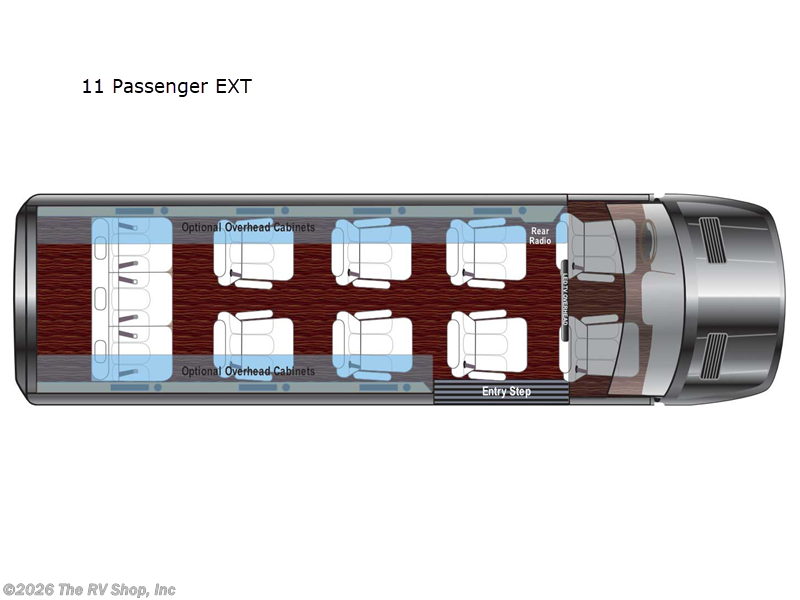 2026 Midwest G-55 and G-45 11 Passenger EXT - New Class B For Sale by The RV Shop, Inc in Baton Rouge, Louisiana