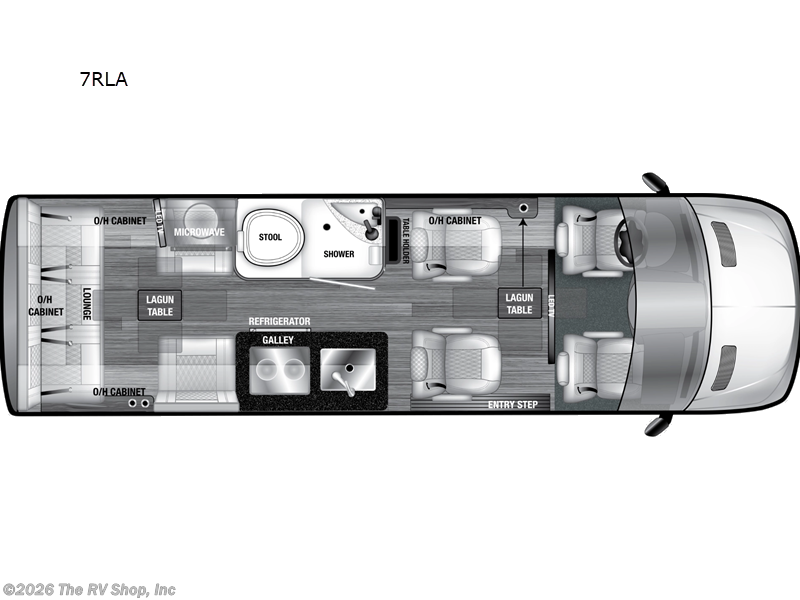 2026 OGV Luxury Coach V-RV 7RLA - New Class B For Sale by The RV Shop, Inc in Baton Rouge, Louisiana