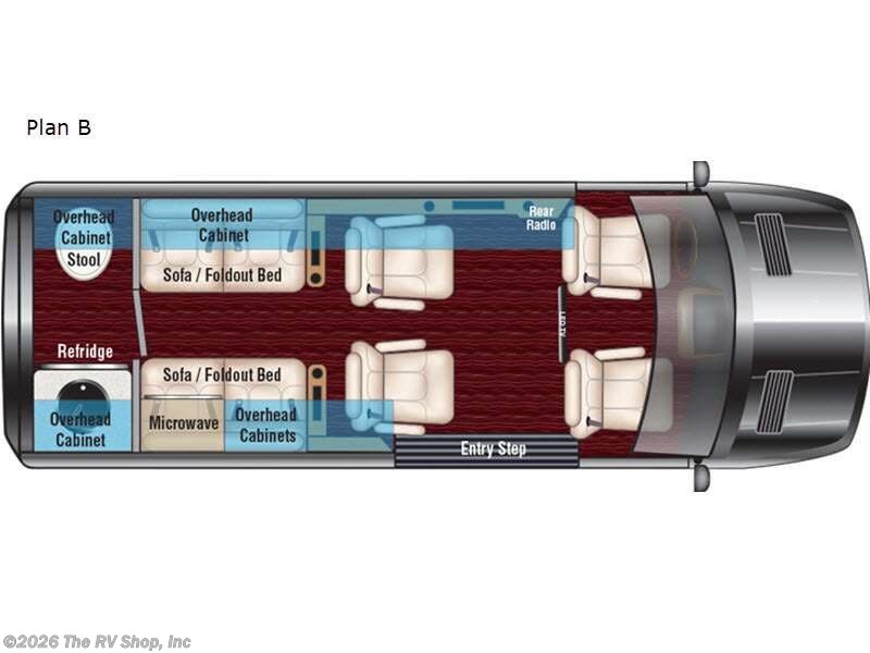 2023 Midwest Daycruiser 144 Plan B - Used Class B For Sale by The RV Shop, Inc in Baton Rouge, Louisiana