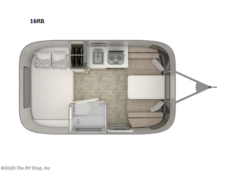 2026 Airstream Bambi 16RB - New Travel Trailer For Sale by The RV Shop, Inc in Baton Rouge, Louisiana