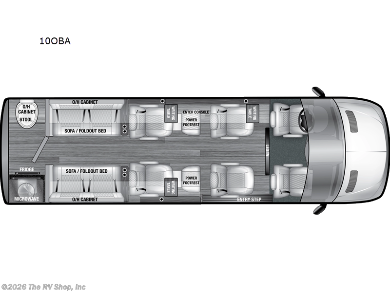 2026 OGV Luxury Coach V-Cruise 10OBA - Used Class B For Sale by The RV Shop, Inc in Baton Rouge, Louisiana