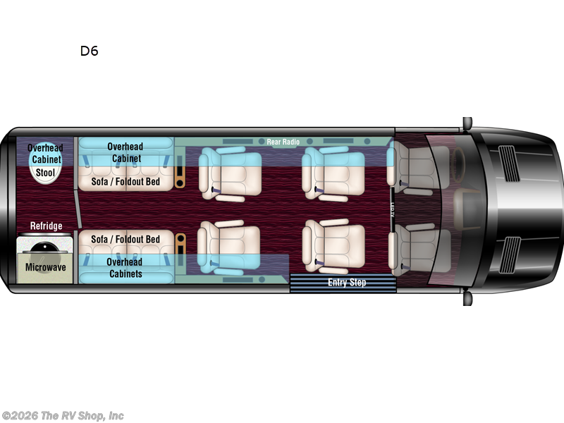 2027 Midwest Luxe Cruiser D6 - New Class B For Sale by The RV Shop, Inc in Baton Rouge, Louisiana