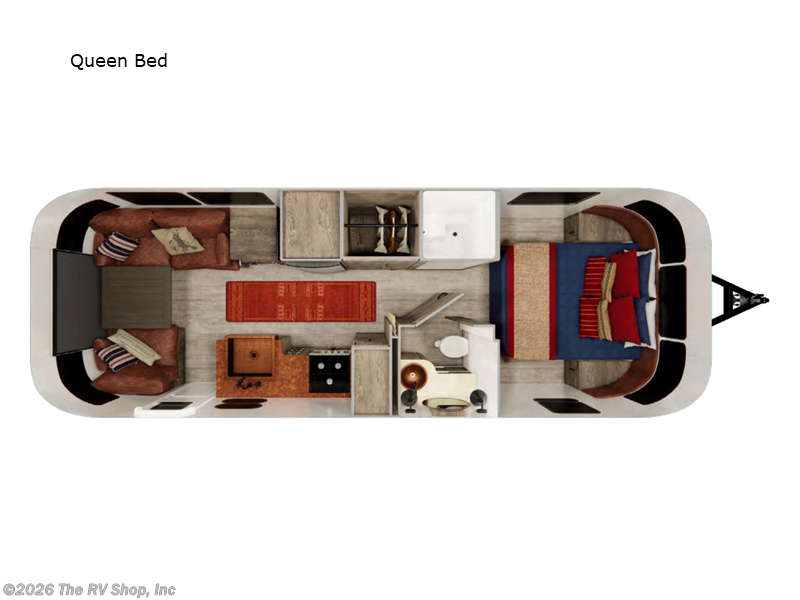2027 Airstream Stetson + 6666 Special Edition Queen Bed - New Travel Trailer For Sale by The RV Shop, Inc in Baton Rouge, Louisiana