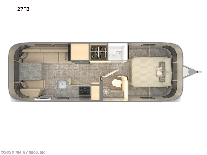 2025 Airstream Flying Cloud 27FB - Used Travel Trailer For Sale by The RV Shop, Inc in Baton Rouge, Louisiana