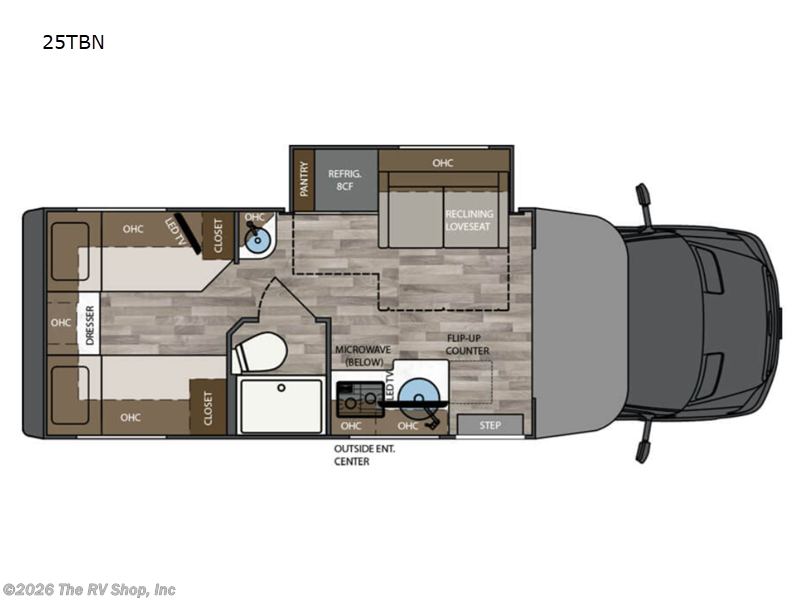 2024 Renegade RV Vienna 25TBN - Used Class C For Sale by The RV Shop, Inc in Baton Rouge, Louisiana features Slideout