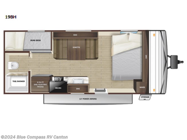 2022 Olympia Sport Olympia  19BH - New Travel Trailer For Sale by ExploreUSA RV Supercenter - CANTON, TX in Wills Point, Texas