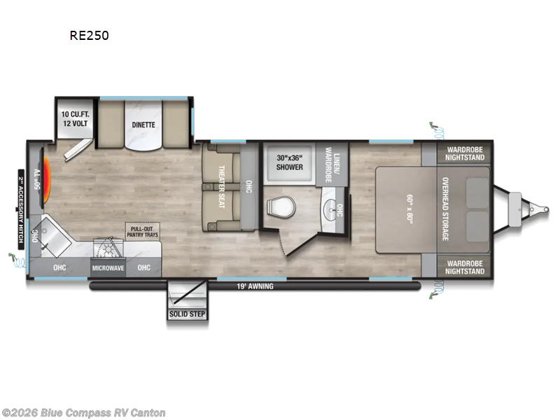 2027 Alliance RV Delta Ultra Lite RE250 - New Travel Trailer For Sale by Blue Compass RV Canton in Wills Point, Texas features Slideout
