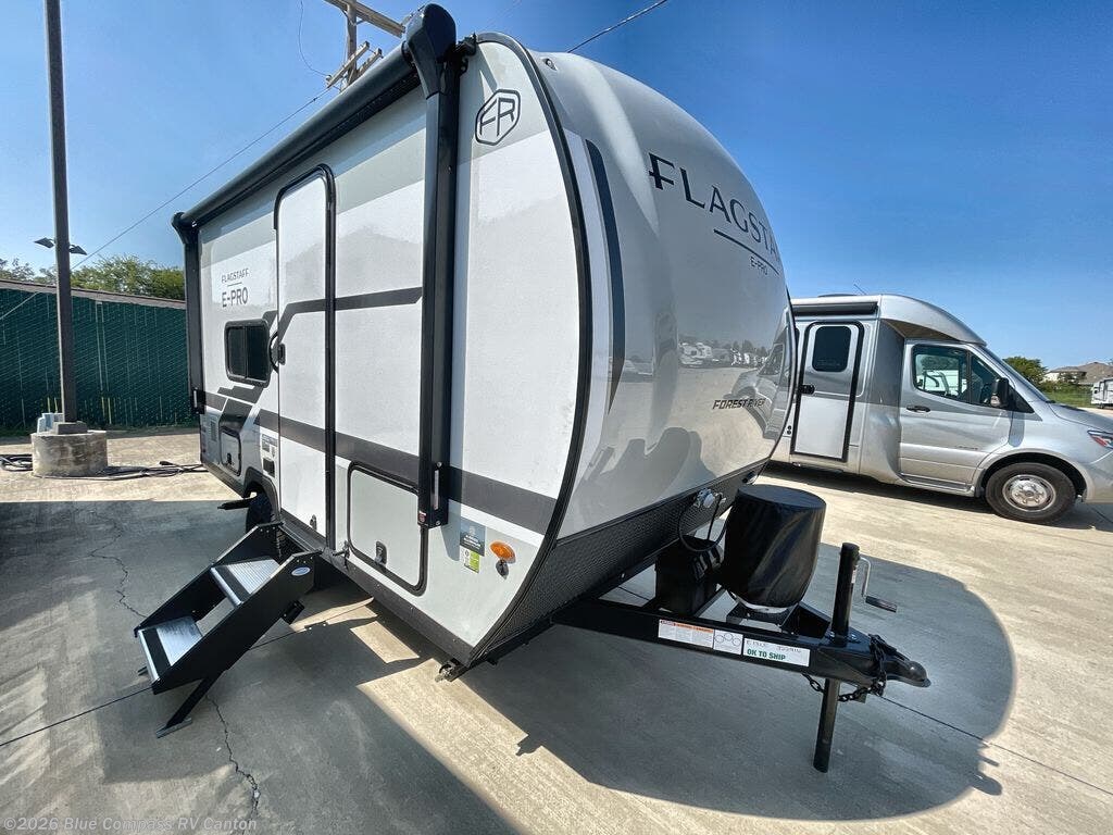 2026 Forest River Flagstaff E-Pro 13LE - New Travel Trailer For Sale by Blue Compass RV Canton in Wills Point, Texas