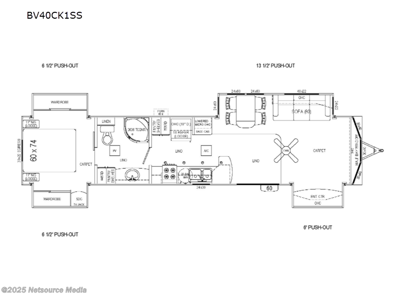 2023 HL Enterprise Bridgeview BV40CK1S RV for Sale in Crystal River, FL 34428 2046 RVUSA