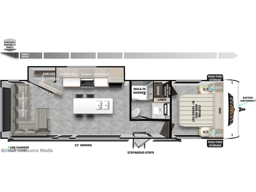 2025 Forest River Wildwood 28VIEWX