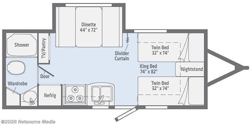 2108tb2 2020 Winnebago Micro Minnie 2108tb Travel Trailer For