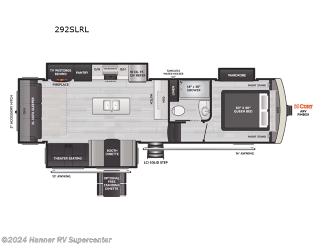 2023 Keystone Arcadia Super Lite 292SLRL - New Fifth Wheel For Sale by Hanner RV Supercenter in Baird, Texas