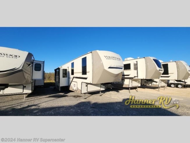 2024 Wildwood Heritage Glen 375FAM by Forest River from Hanner RV Supercenter in Baird, Texas