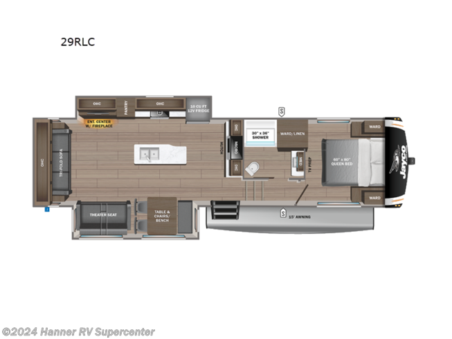 2024 Jayco Eagle HT 29RLC - New Fifth Wheel For Sale by Hanner RV Supercenter in Baird, Texas