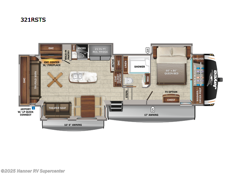 2022 Jayco Eagle 321RSTS RV for Sale in Baird, TX 79504 642370A