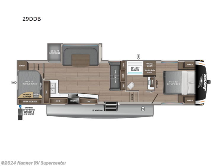 New 2025 Jayco Eagle HT 29DDB available in Baird, Texas