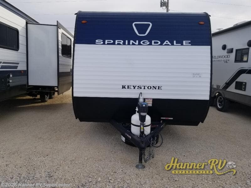 2026 Springdale Mini 1610BH by Keystone from Hanner RV Supercenter in Baird, Texas