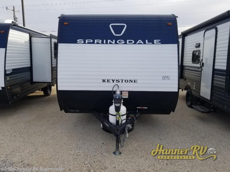 2026 Springdale Mini 1610BH by Keystone from Hanner RV Supercenter in Baird, Texas