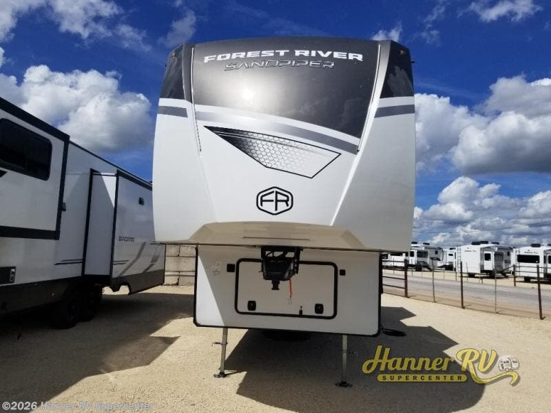 2026 Forest River Sandpiper 3800RK - New Fifth Wheel For Sale by Hanner RV Supercenter in Baird, Texas features Slideout