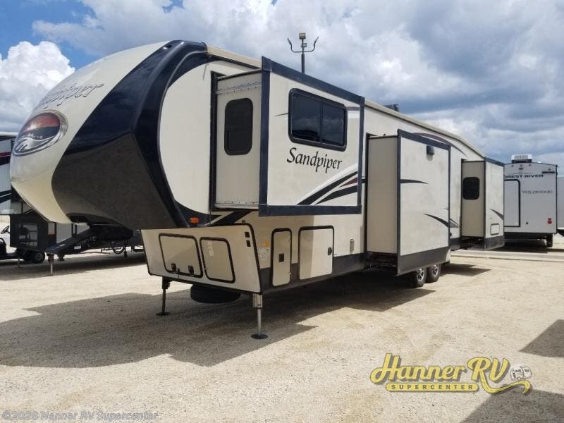 Used 2018 Forest River Sandpiper 379FLOK available in Baird, Texas