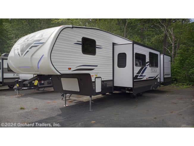 2021 Palomino Puma 295BHSS - New Fifth Wheel For Sale by Orchard Trailers, Inc. in Whately, Massachusetts features Bunk Beds, Skylight, Slideout, External Shower, Spare Tire Kit