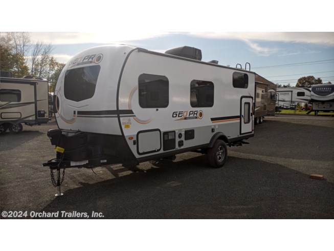 2022 Forest River Rockwood Geo Pro G19BH - New Travel Trailer For Sale by Orchard Trailers, Inc. in Whately, Massachusetts features Solar Panels, Booth Dinette, Stove Top Burner, Shower, Ladder