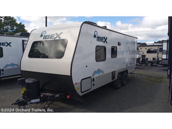 2022 Forest River IBEX 19MBH - New Travel Trailer For Sale by Orchard Trailers, Inc. in Whately, Massachusetts features Stove Top Burner, LP Detector, Roof Vents, TV, Central Vacuum