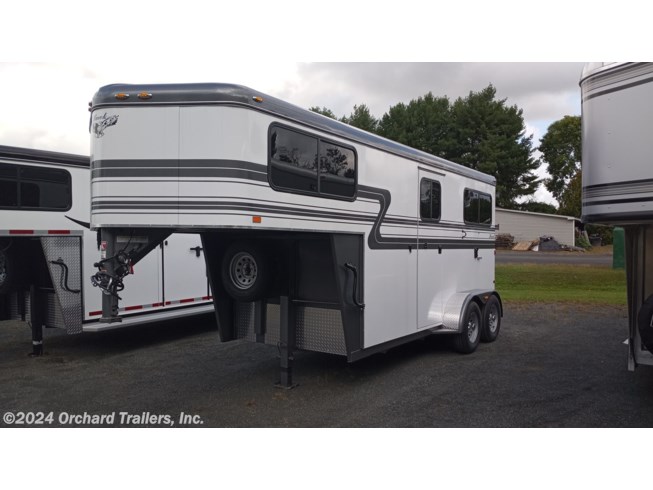 2022 Hawk Trailers 2-Horse w/ Dressing Room - New Horse Trailer For Sale by Orchard Trailers, Inc. in Whately, Massachusetts