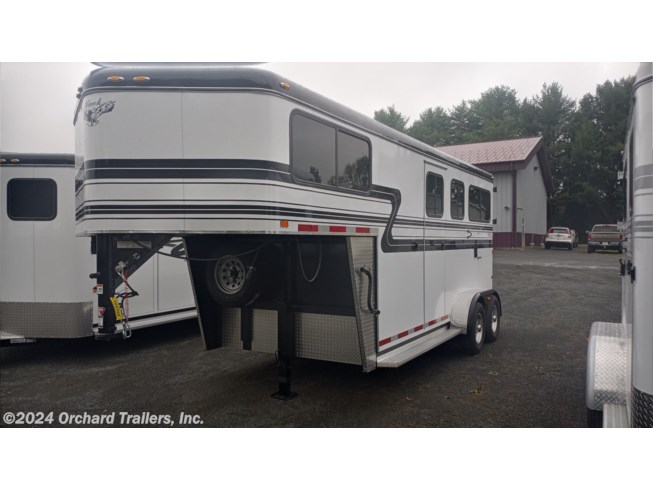 2022 Hawk Trailers 2-Horse Classic w/ Dressing Room - New Horse Trailer For Sale by Orchard Trailers, Inc. in Whately, Massachusetts
