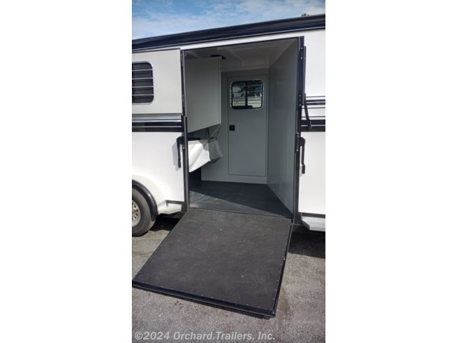 2022 2-Horse Side-Ramp w/ Dressing Room by Hawk Trailers from Orchard Trailers, Inc. in Whately, Massachusetts