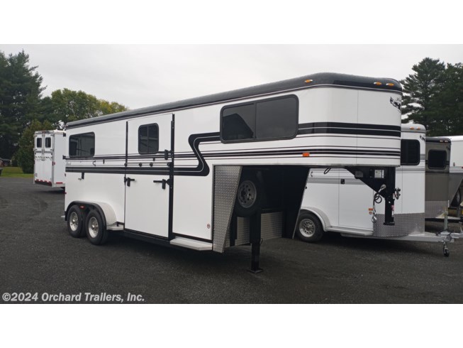 New 2022 Hawk Trailers 2-Horse Side-Ramp w/ Dressing Room available in Whately, Massachusetts