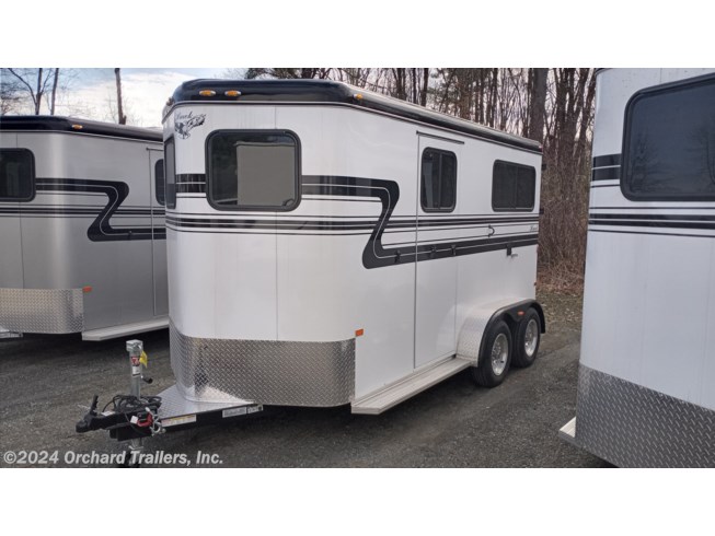 2022 Hawk Trailers Model-100E 2-Horse - New Horse Trailer For Sale by Orchard Trailers, Inc. in Whately, Massachusetts