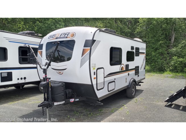 2021 Forest River Rockwood Geo Pro G19FD - Used Travel Trailer For Sale by Orchard Trailers, Inc. in Whately, Massachusetts features Smoke Detector, Medicine Cabinet, Spare Tire Kit, Solar Panels, Exterior Grill