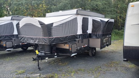 &lt;p&gt;2022 Rockwood Extreme Sports Package 2318ESP pop-up. Spacious pop-up with slide out and pass-through front storage. Roof racks, awning, solar panel, and inverter. Larger Goodyear tires and lifted suspension. Water heater. Optional wet-bath and cassette toilet. 12v refrigerator. Thule awning. Outside griddle. Too much to list! Call today for more info!&lt;/p&gt;