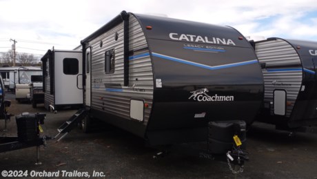 &lt;p&gt;&lt;strong&gt;New Model for 2023!&lt;/strong&gt;&lt;/p&gt;
&lt;p&gt;New 2023 Coachmen Catalina 313RLTS travel trailer. Great new floor plan with triple slide-outs! Queen bed. Kitchen island. Dual electric awnings with LEDs beneath. Spacious shower with glass shower surround. Rear couch. Free-standing table and chairs. Solar panel installed! Dual air conditioners. Rear cargo rack. Call today for more info!&lt;/p&gt;