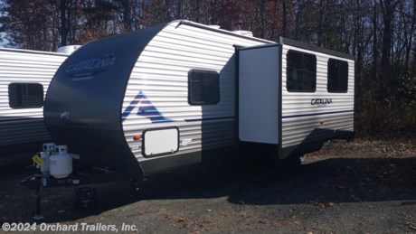 &lt;p&gt;New 2023 Coachmen Catalina Summit 261BHS travel trailer. Economical model with bunk beds! Perfect for growing families! Queen bed. Booth dinette. Folding couch. 12v refrigerator. Huge pantry! Call today for more info!&lt;/p&gt;