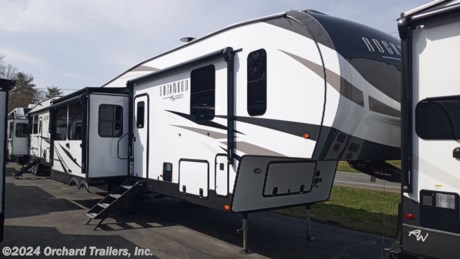 &lt;p&gt;New 2023 Rockwood Signature 8291CL fifth wheel. Triple slides with slide toppers! Automatic leveling system. Rear kitchen with ample counter space and lots of storage. Theater seating, tri-fold sofa, and free-standing table and chairs. Dual air conditioners. King bed. Electric fireplace. Torsion axles. Goodyear tires. Tire pressure monitoring. Rear cargo rack and hitch. Turning point pin box, great for short bed pickups. Call today for more info!&lt;/p&gt;