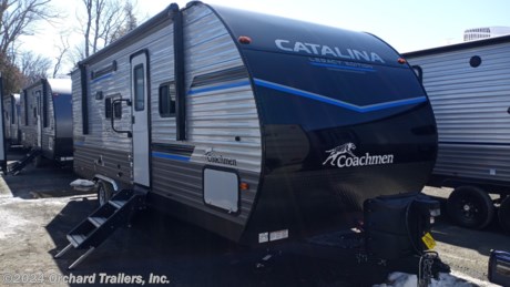 &lt;p&gt;2023 Coachmen Catalina Legacy Edition 243RBSLE. Popular couple&#39;s floor plan. Private front bedroom with queen bed. Newly upgraded control panel. Fireplace! Elevated counter top bar. Rear cargo rack. Electric awning with color changing LEDs.&amp;nbsp;Call today for more info!&lt;/p&gt;