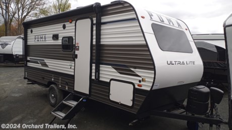 &lt;p&gt;New 2023 Palomino Puma 18SSX travel trailer. Very versatile floor plan! Single axle, large slide out with booth dinette, and folding couch. Fold-down top bunk. Electric awning. MorRyde Steps. Large 12v refrigerator. Call today for more info!&lt;/p&gt;