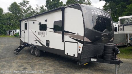 &lt;p&gt;New 2024 Rockwood Ultra Lite 2606WS travel trailer. Newly upgraded for 2024! Amazing drop-frame pass-through storage with new MorRyde pull-out storage tray with 800# capacity. Large bathroom with residential size shower and porcelain toilet. Torsion axles, Goodyear tires, and tire pressure monitoring. Roof mounted solar. Dual slide outs. Multiple MaxxAir fans with covers. Amazing pantry space. Electric fireplace. Theater seating. Griddle included. 1800 watt inverter. Call today for more info!&lt;/p&gt;