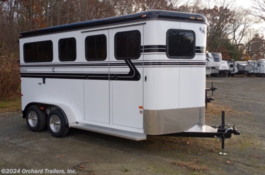 2 Horse Trailer - 2024 Hawk Trailers Model-100 Custom available New in Whately, MA