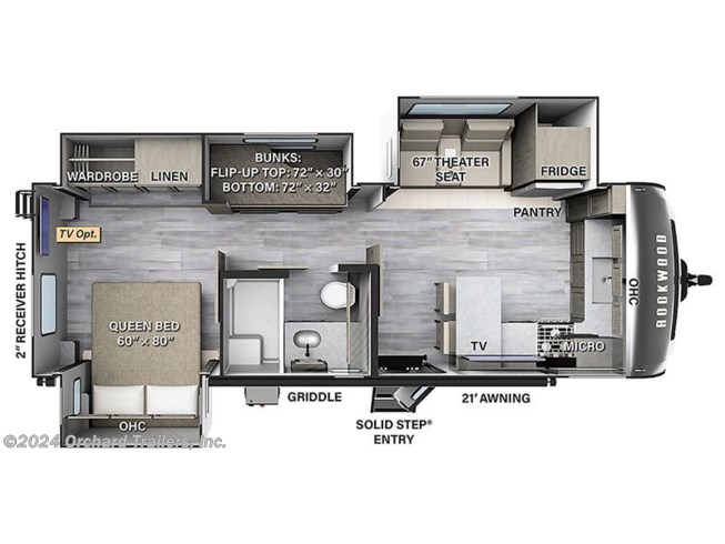 2024 Forest River Rockwood Signature 8264BHS RV for Sale in Whately, MA ...