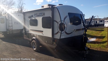 &lt;p&gt;&lt;strong&gt;New Floor Plan for 2024!&lt;/strong&gt;&lt;/p&gt;
&lt;p&gt;New 2024 Rockwood Geo Pro G15FD travel trailer. Compact, single axle, lightweight, and loaded with unique features! Under 18&#39; long! Front murphy bed with u-shaped dinette benearth. Rear entry door with Mor-Ryde steps. Folding side roof ladder. 12v Smart TV. Roof mounted solar panel and 1800-watt inverter. Full bathroom with porcelain toilet and seperated shower. Torsion axle and tire pressure monitoring included. Electric awning and tongue jack. Slam-latch exterior doors. Tongue mounted bike rack. 12v refrigerator. Call today for more info!&lt;/p&gt;