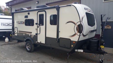 &lt;p&gt;&lt;strong&gt;Just Arrived!&lt;/strong&gt;&lt;/p&gt;
&lt;p&gt;New 2024 Rockwood Geo Pro G20FBS travel trailer. Fantastic couple&#39;s floor plan! Walk-around bed with storage beneath. Slide-out with topper. Folding couch. Mor-Ryde steps. 12v Smart TV. Roof mounted solar panel and 1800-watt inverter. Large rear bathroom with porcelain toilet and spacious shower. Torsion axle and tire pressure monitoring included. Electric awning and tongue jack. Slam-latch exterior doors. Tongue mounted bike rack. 12v refrigerator. Call today for more info!&lt;/p&gt;