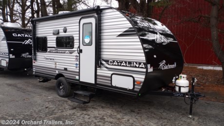 &lt;p&gt;2024 Coachmen Catalina Summit 7 154RDX travel trailer. New floor plan for 2024! Compact, lightweight couple&#39;s floor plan. U-shaped rear dinette converts to bed. Electric awning. Great counter space. JBL Audio system. Large bathroom with plenty of elbow room. 2-burner cooktop. 12v refrigerator. Solar prep. Call today for more info!&lt;/p&gt;