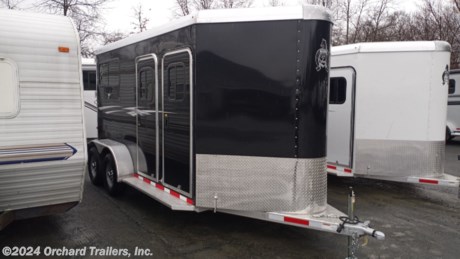 &lt;p&gt;&amp;nbsp;&lt;/p&gt;
&lt;p&gt;New 2024 Adam Ju-Lite 2-horse bumper pull with dressing room. Aluminum construction with pressure-treated wood flooring. Economical, safe, and rugged. Dexter torsion axles. Dressing room with saddle racks and bridle hooks. Dual escape doors. Roof vents. LED lighting throughout. Black exterior skins. Easy-lift rear ramp. Call today for more info!&lt;/p&gt;
&lt;p&gt;&amp;nbsp;&lt;/p&gt;
&lt;p&gt;&amp;nbsp;&lt;/p&gt;
&lt;p&gt;&amp;nbsp;&lt;/p&gt;
&lt;p&gt;&amp;nbsp;&lt;/p&gt;
&lt;p&gt;&amp;nbsp;&lt;/p&gt;
&lt;p&gt;&amp;nbsp;&lt;/p&gt;
&lt;p&gt;&amp;nbsp;&lt;/p&gt;
&lt;p&gt;&amp;nbsp;&lt;/p&gt;
&lt;p&gt;&amp;nbsp;&lt;/p&gt;
&lt;p&gt;&lt;span style=&quot;font-size: 10pt;&quot;&gt;Pricing may not include tax, title, prep, documentation, or freight. Please call for details.&lt;/span&gt;&lt;/p&gt;