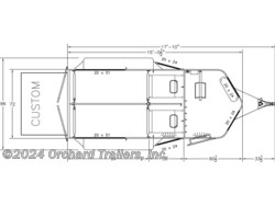 New 2024 Hawk Trailers Model-100 Custom available in Whately, Massachusetts