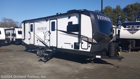 &lt;p&gt;2024 Forest River Rockwood Ultra Lite 2608BS travel trailer. Featuring the popular front kitchen layout with wrap around counter top, rear master bedroom with bed slide, huge rear wardrobe, living room with theater seating, 12v refrigerator, roof-mounted solar, 1800-watt inverter, smart TV, large corner shower with glass sliding doors, and more! Dexter torsion axles, Goodyear tires, and tire pressure monitoring included! Mor-Ryde entry steps.&amp;nbsp; Slide toppers. Bedroom TV. Power tongue jack, power stabilizer jacks, and power awning. Two additional Maxx-Air Fans with vent covers. Call today for more info!&lt;/p&gt;