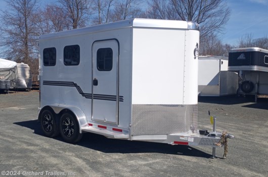 2 Horse Trailer - 2024 Adam Excursion 2-Horse Slant-Load available New in Whately, MA